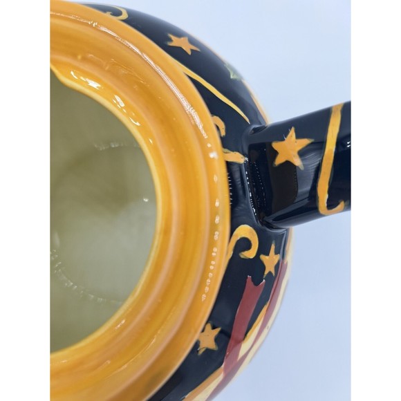 Earthenware Lang The Night Before Christmas Teapot Susan Winget 2001 - Picture 9 of 9